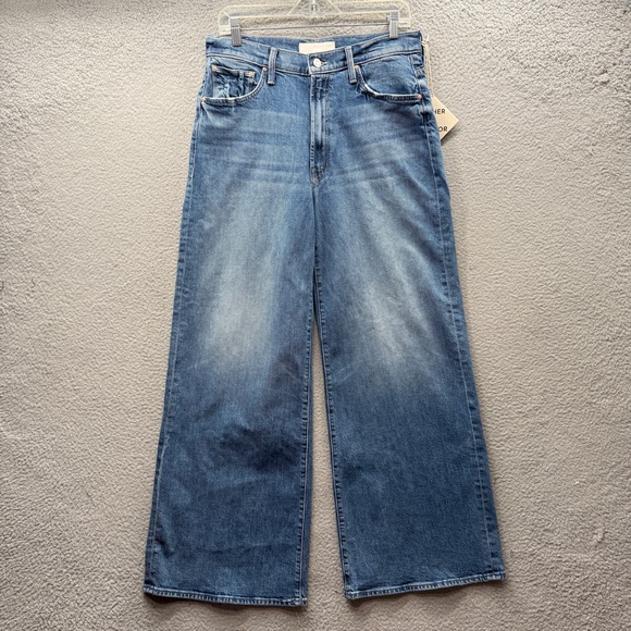 ❗️Sold❗️Mother Denim Jeans The DItcher Roller Zip Skimp Music Size 30 - Picture 3 of 16